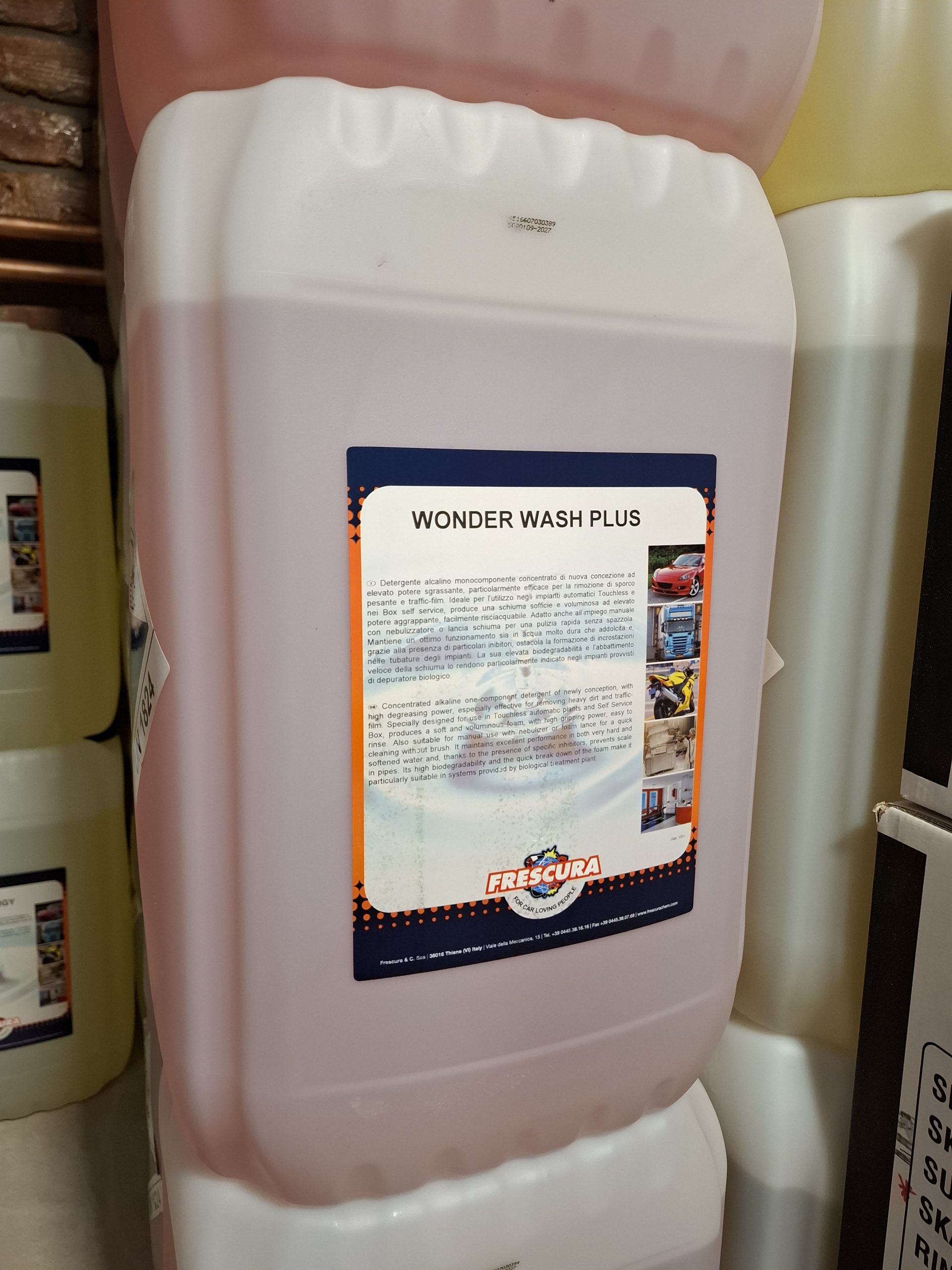 Frescura Wonder wash plus beskontaktna aktivna pena 25kg